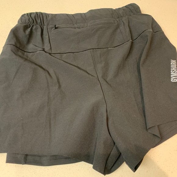 Gym shark shorts black drawstring xs - Picture 3 of 3
